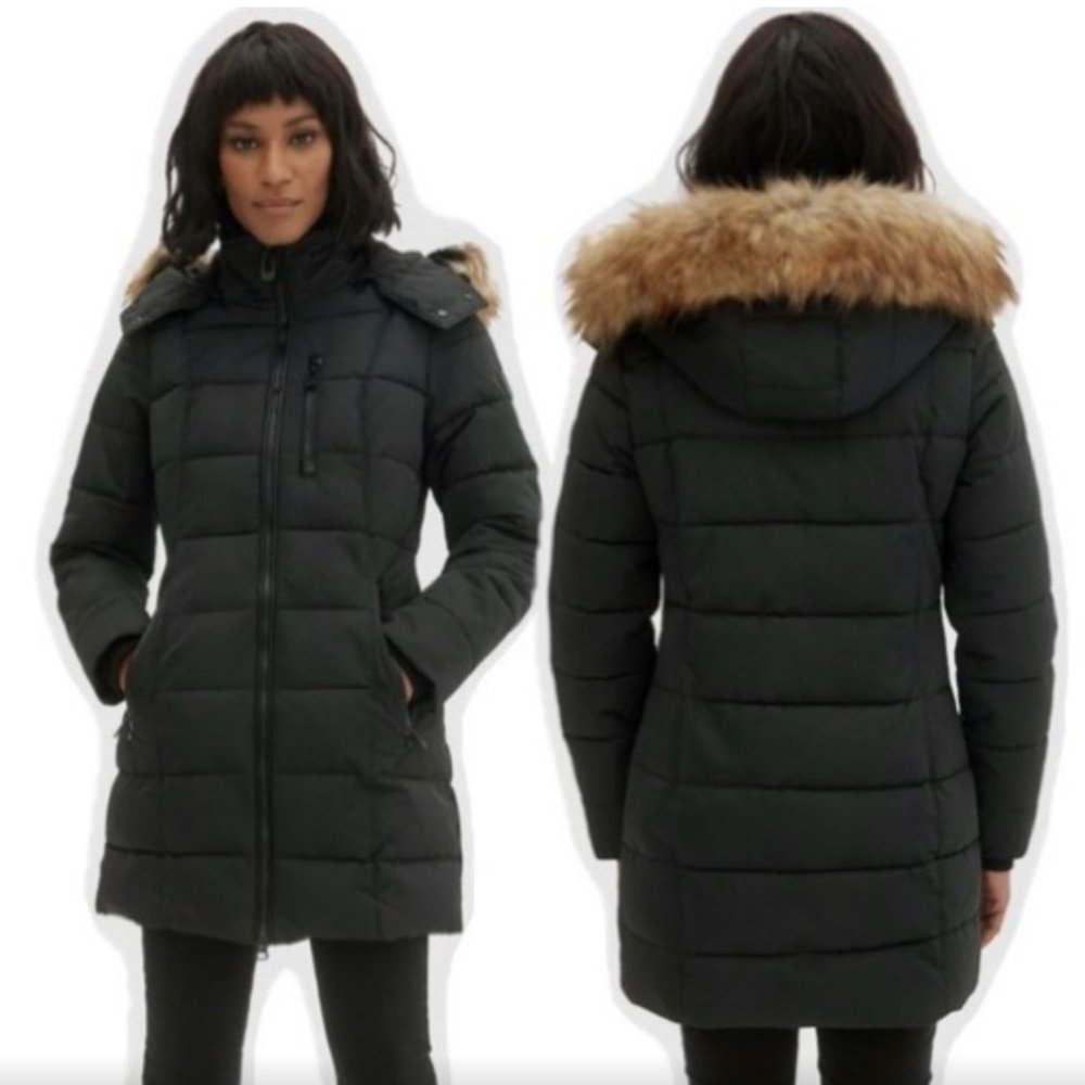 Hannah Mid Length Parka SMALL BLACK BRAND NEW